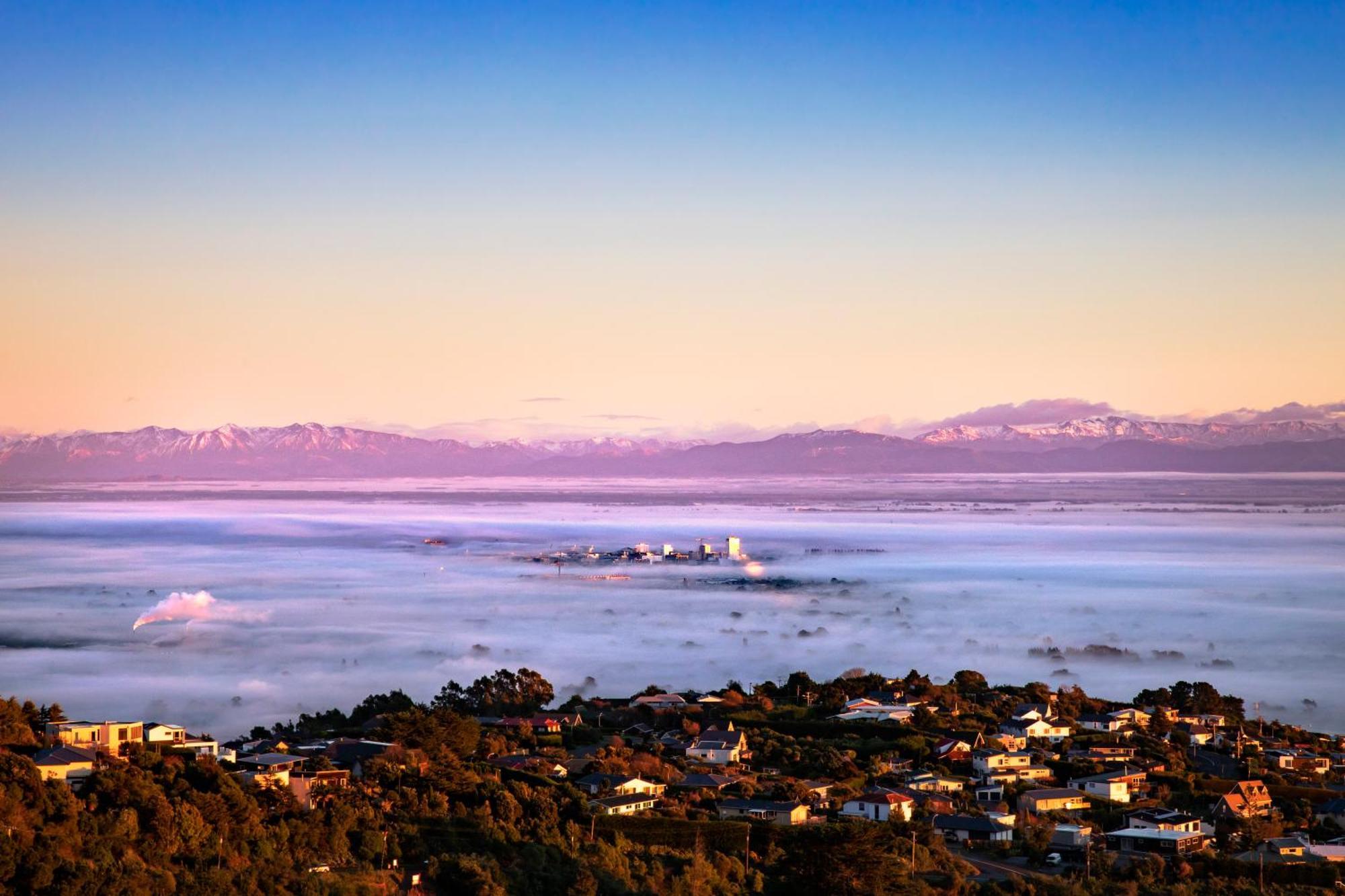 340 Deg Alps & Sea Christchurch Exterior foto